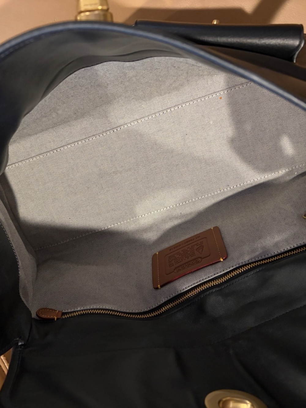 Coach Turnlock Haversack Bag - Picture 5 of 5